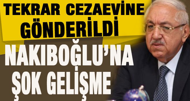FETÖ'den tutuklu Nakıboğlu tekrardan cezaevine gönderildi