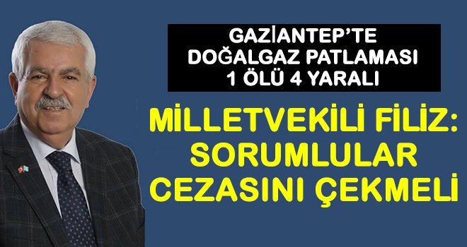 Filiz: Bu vahim olaydan herkes ders çıkartmalı