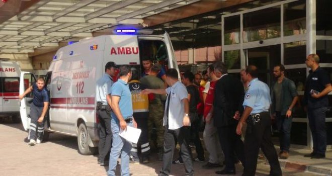 'Fırat Kalkanı' harekatında yaralanan 4 asker Kilis'te