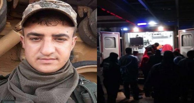 Fırat Kalkanı'nda 1 uzman çavuş şehit, 9 yaralı