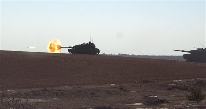 Fırat Kalkanı'nda 187 DEAŞ hedefi vuruldu