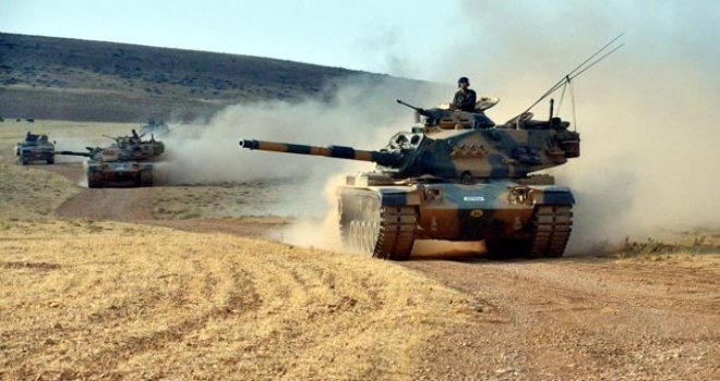 Fırat Kalkanı'nda 75 hedef imha edildi