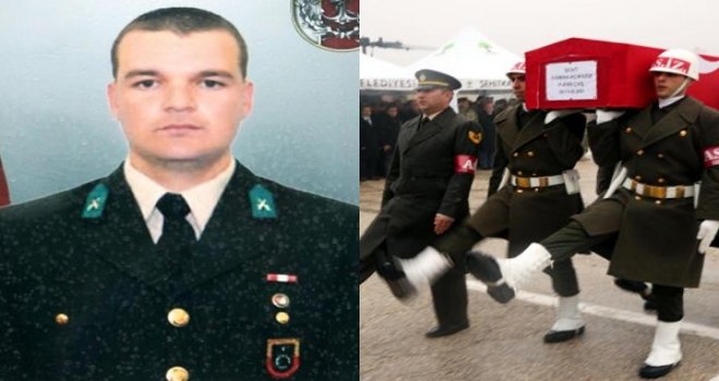 Fırat Kalkanı'nın şehidi için Gaziantep'te tören