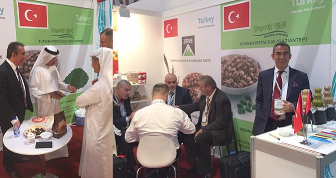 FISTIK EVİ DUBAİ’DE FUARIN GÖZDESİ OLDU