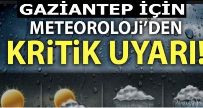 Flaş Flaş Flaş Meteorolojiden Son Dakika uyarı geldi