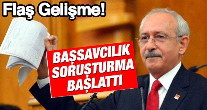 Flaş gelişme! Kılıçdaroğlu'na soruşturma...