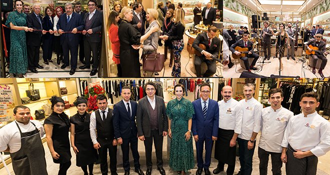 Fleur De Lys Cafe'ye sanko parkta görkemli açılış