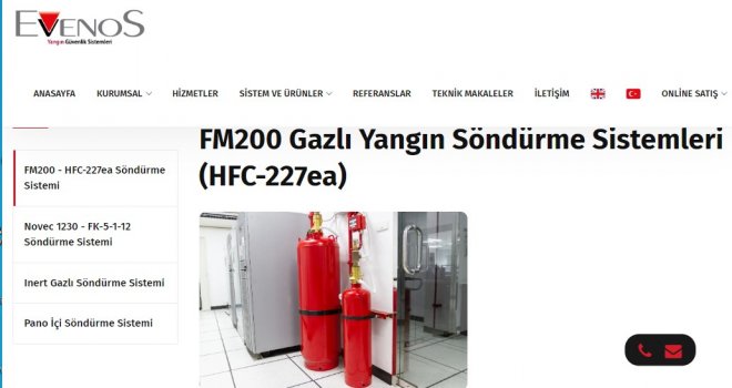 FM200 Yangın Söndürme Sistemi Neden Bu Kadar Kullanışlı?