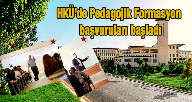 Formasyon eğitimi için başvuruları kaçırmayın