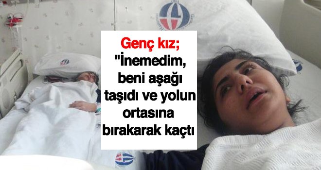 Fren yapan midibüste yaralandı, sürücü yolda bıraktı