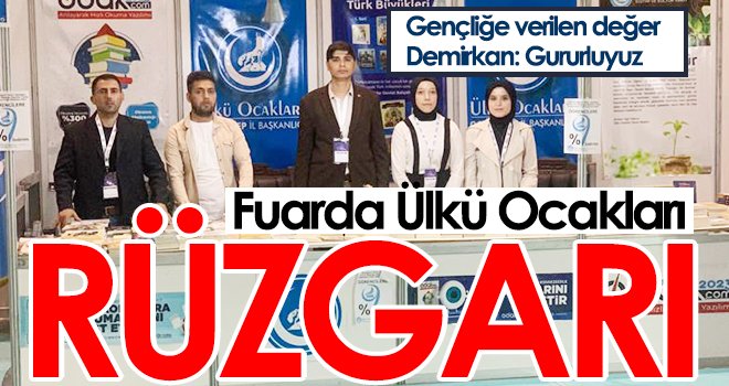 Fuarda Ülkü Ocakları rüzgarı