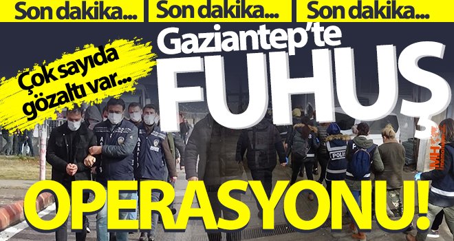Fuhuş operasyonunda gözaltına alınan 17 şüpheli adliyeye sevk edildi