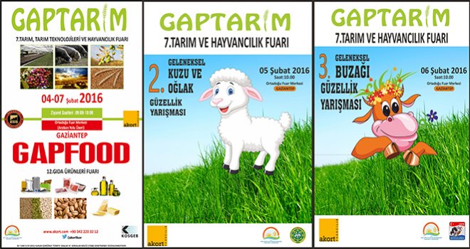 GAPTARIM VE GAPFOOD FUARINI BAKAN ÇELİK AÇACAK