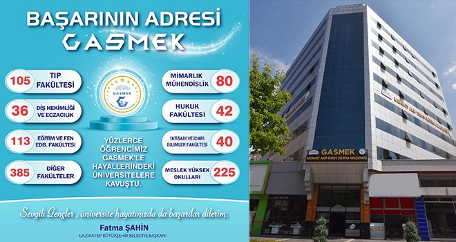 GASMEK öğrencilerinden büyük başarı