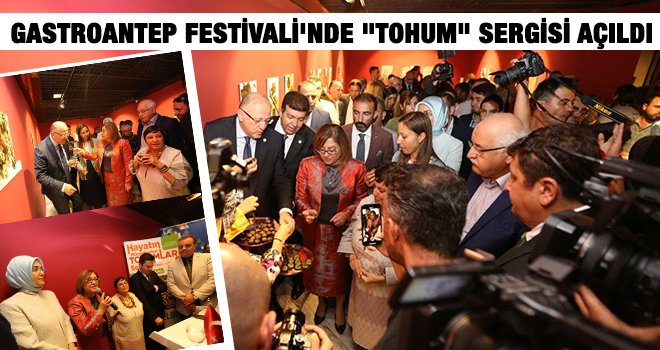 GastroAntep Festivali'nde tohum sergisi açıldı