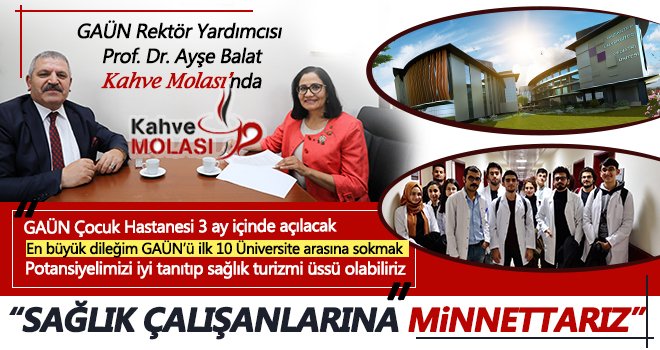 GAÜN Çocuk Hastanesi 3 ay içinde açılacak