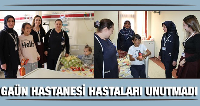 GAÜN Hastanesi 'Hasta Hakları Günü'nde hastaları unutmadı