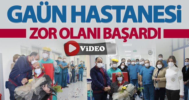 Yaşama şansları çok düşük olan iki hasta, GAÜN Hastanesinde hayata tutundu