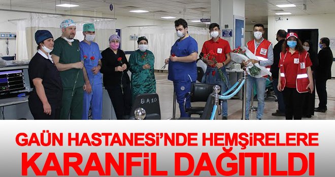 GAÜN Hastanesi’nde hemşireler haftası kutlandı