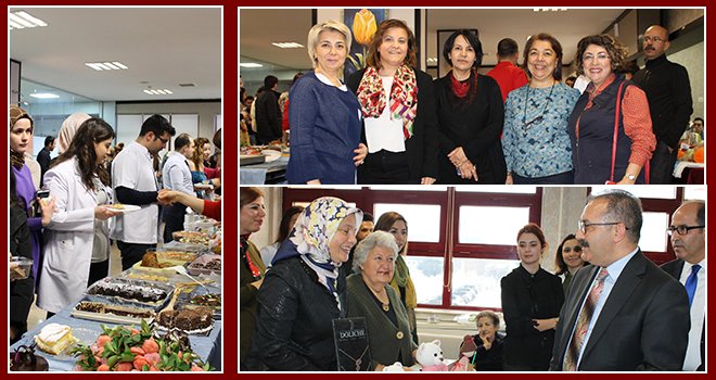 GAÜN Hastanesi’nde Tıp Fakültesi öğrencileri için kermes