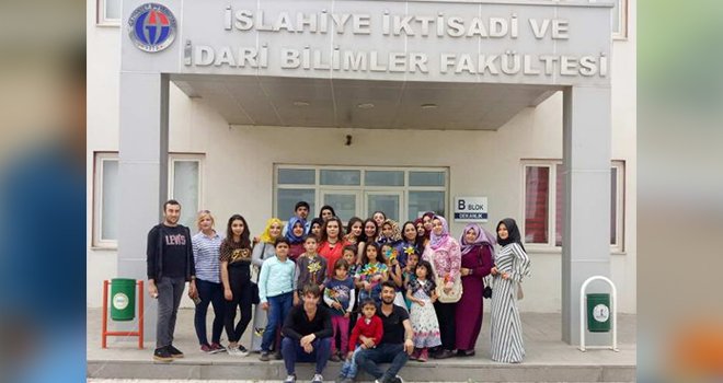 GAÜN öğrencilerinden yardım projesi