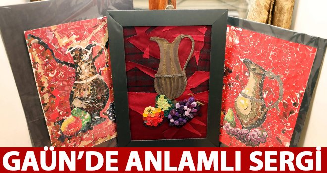 GAÜN öğrencilerinin geleneksel yıl sonu sergisi