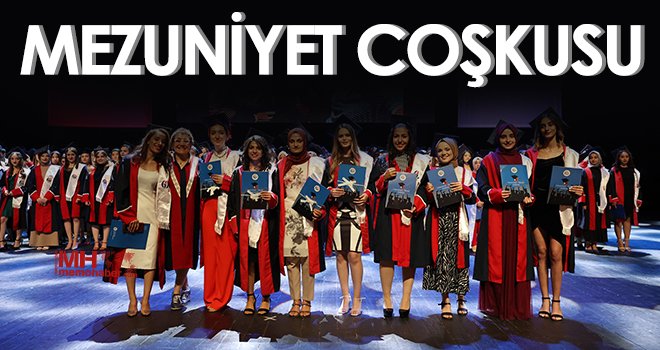 GAÜN Sağlık Bilimleri Fakültesi’nde mezuniyet coşkusu