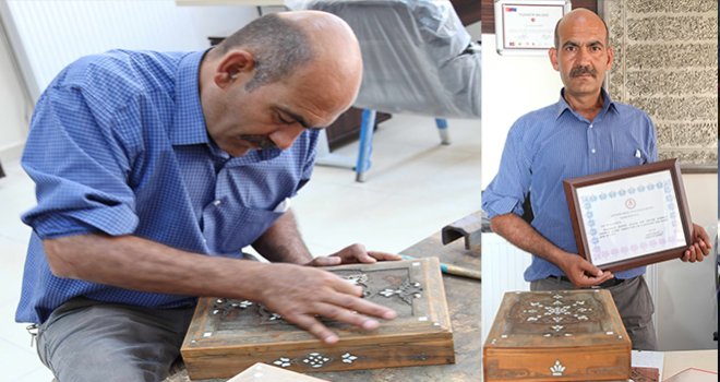 GAÜN Sedef Ustası Bakır’a Ödül