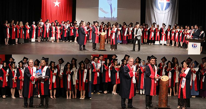 GAÜN’de 65 Diş Hekimi mezuniyet coşkusu yaşadı