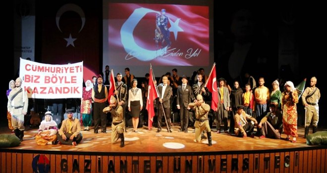 GAÜN’DE CUMHURİYET BAYRAMI COŞKUYLA KUTLANDI