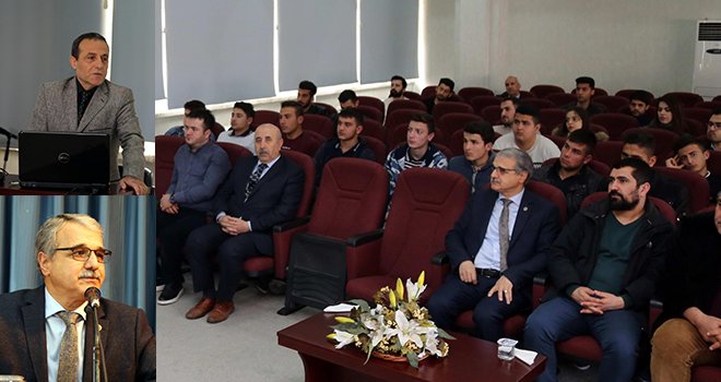 GAÜN'de “Gaziden Gaziye Mektuplar” konferansı