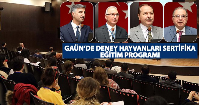 GAÜN'de sertifika eğitimi programı
