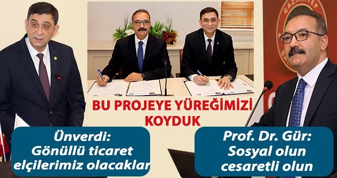 GAÜN'de 'Ticaret Elçileri Projesi' tanıtıldı