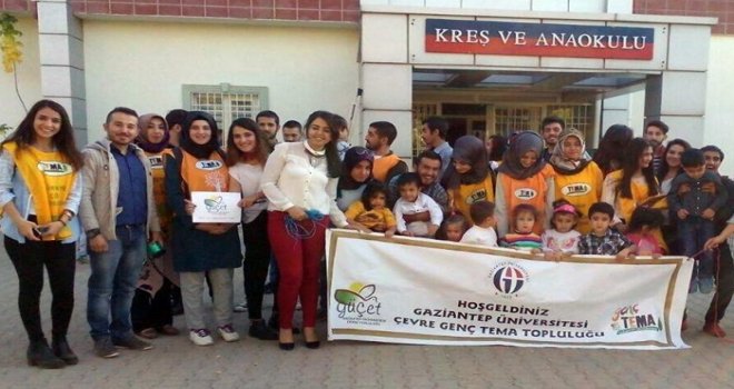 GAÜN'de “Yaşıyorum Yaşatıyorum” projesine destek