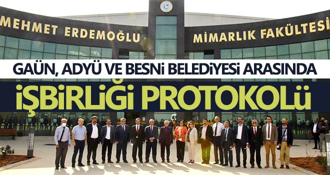 GAÜN'den dev iş birliği protokolü