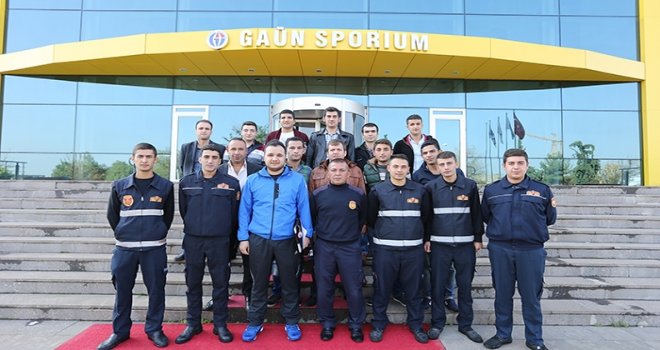GAÜN’DEN İTFAİYE PERSONELİNE EĞİTİM 