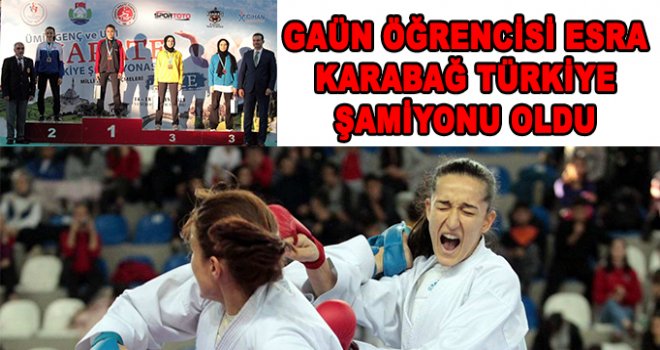 GAÜN'den Türkiye şampiyonluğu