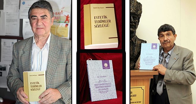 GAÜN'lü azeri öğretim üyelerinden iki yeni kitap