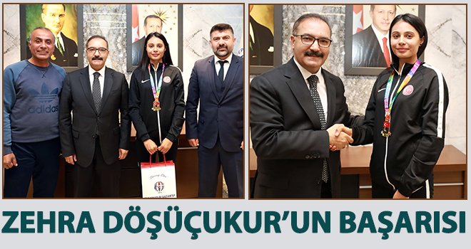 GAÜN'lü sporcunun büyük başarısı