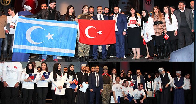 GAÜN’lü Uluslararası Öğrenciler Çanakkale Şehitlerini andı