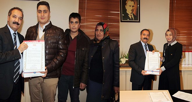 GAÜN’ü ilk sırada tercih etti, bursu kazandılar