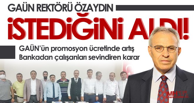 GAÜN’ün promosyon ücretinde artış
