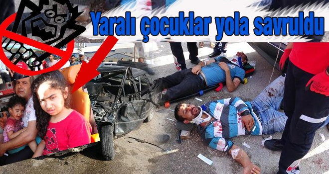 Gaziantepli aile Adana'da kaza yaptı: 10 yaralı