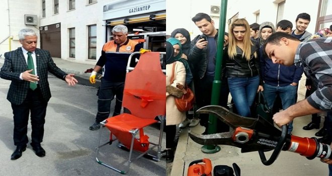 Gaziantep AFAD ekipleri HKÜ'de tatbikat yaptı