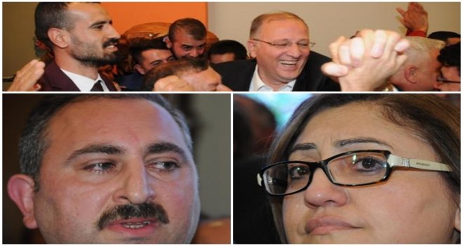 GAZİANTEP AK PARTİ'DE SEVİNÇ GÖZYAŞLARI
