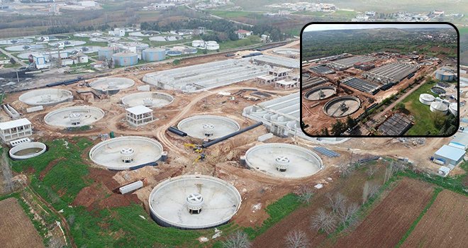 Gaziantep atıksu tesisi bu yıl sonunda bitiyor 