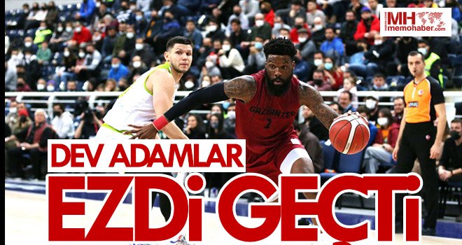 Gaziantep Basketbol rakibini ezdi geçti!