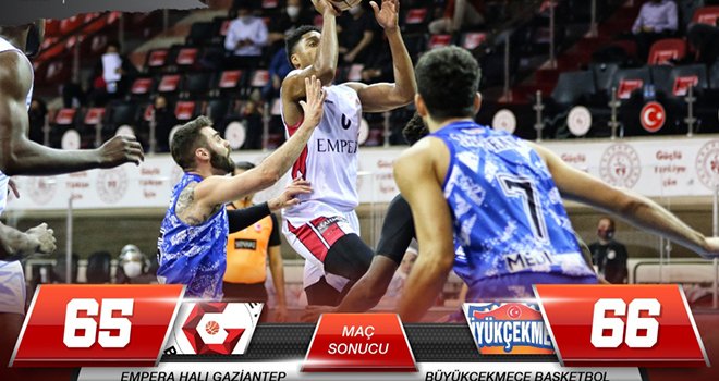 Gaziantep Basketbol takımı kendi sahasında yenildi