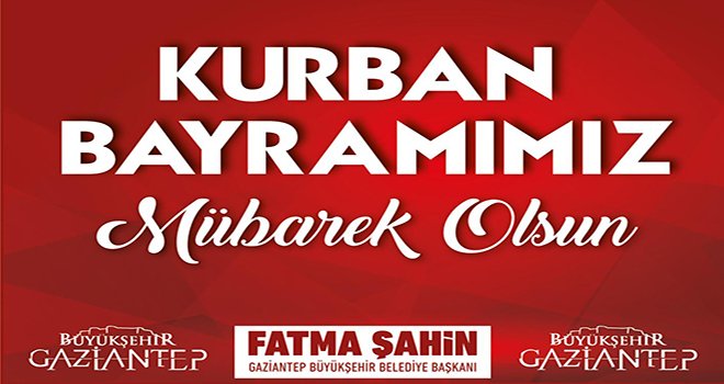 Gaziantep Büyükşehir Belediyesi Kurban bayramı Reklamı