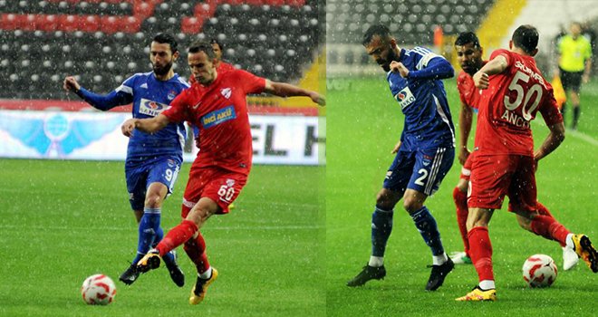 Gaziantep Büyükşehir Belediyespor-Boluspor: 1-2